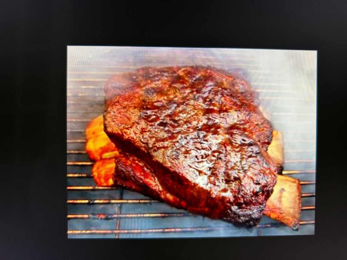 Akaushi (Wagyu) Brontosaurus Ribs – Castañeda Beef